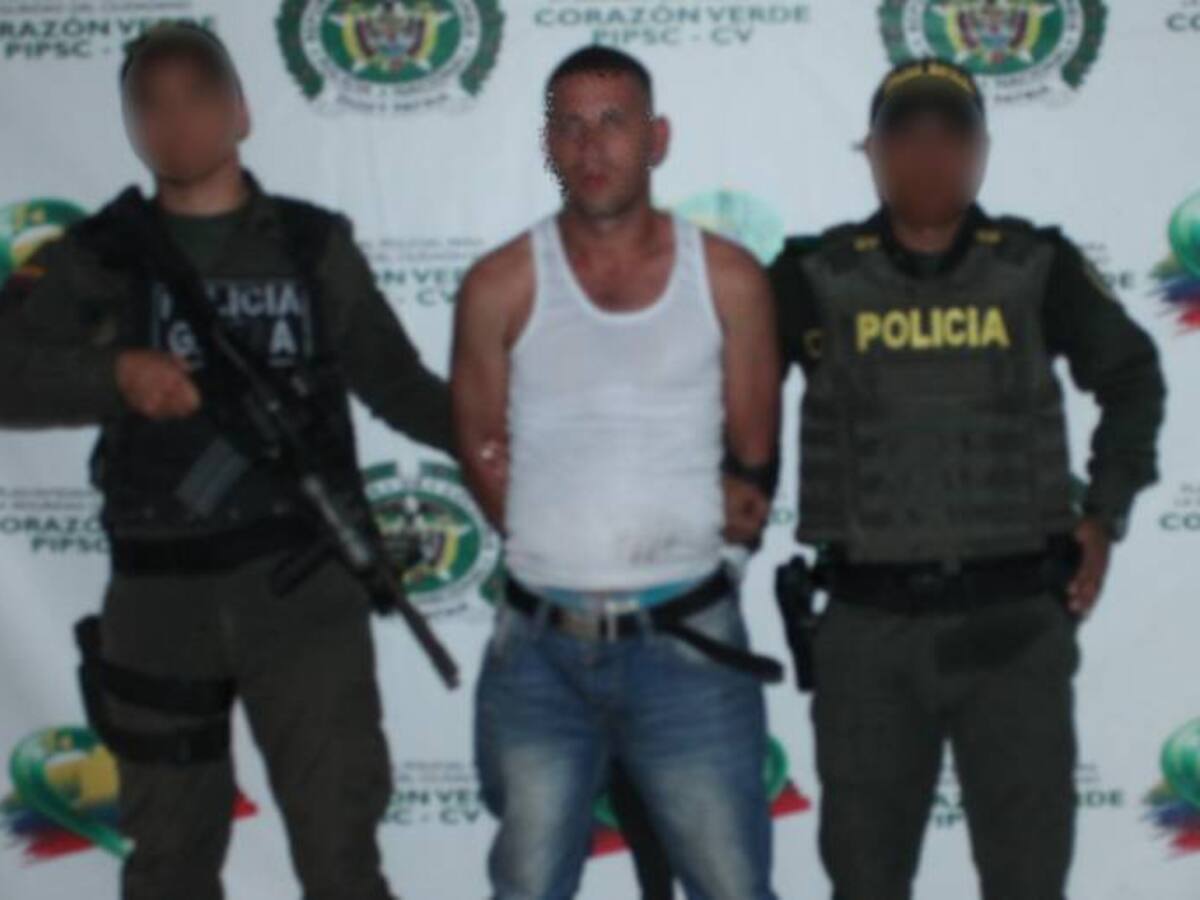 Se logró dar con la captura de alias el “Motita” por extorsión en Cartagena