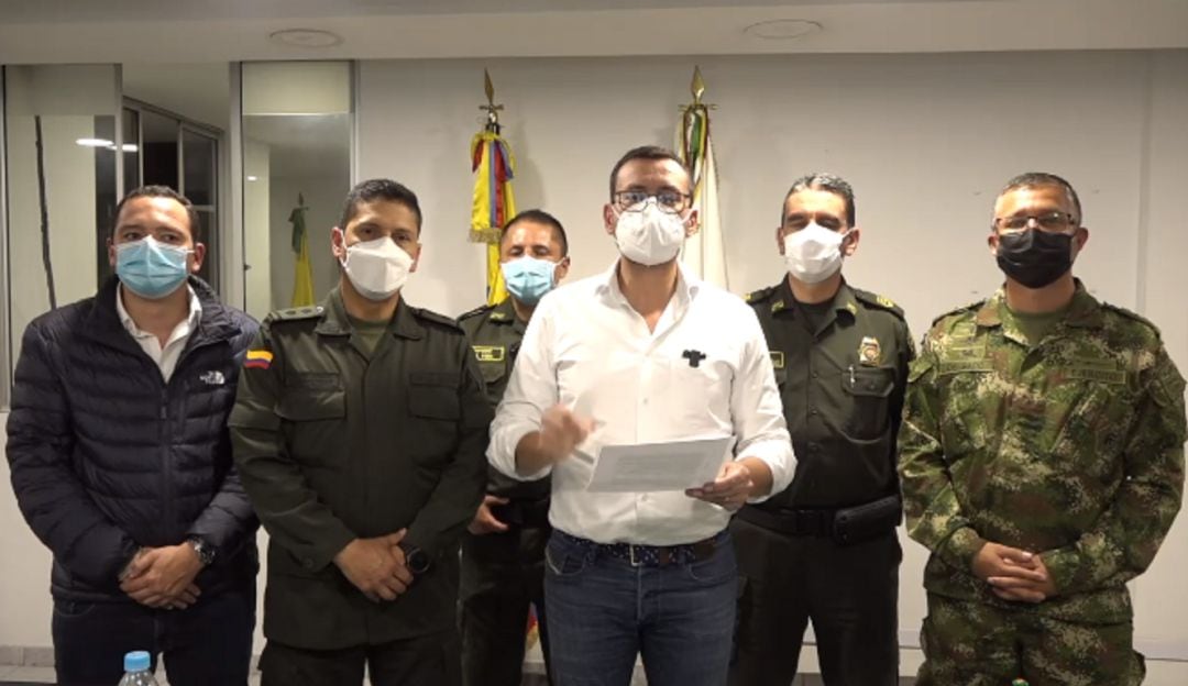 Consejo extraordinario de Seguridad en Caldas