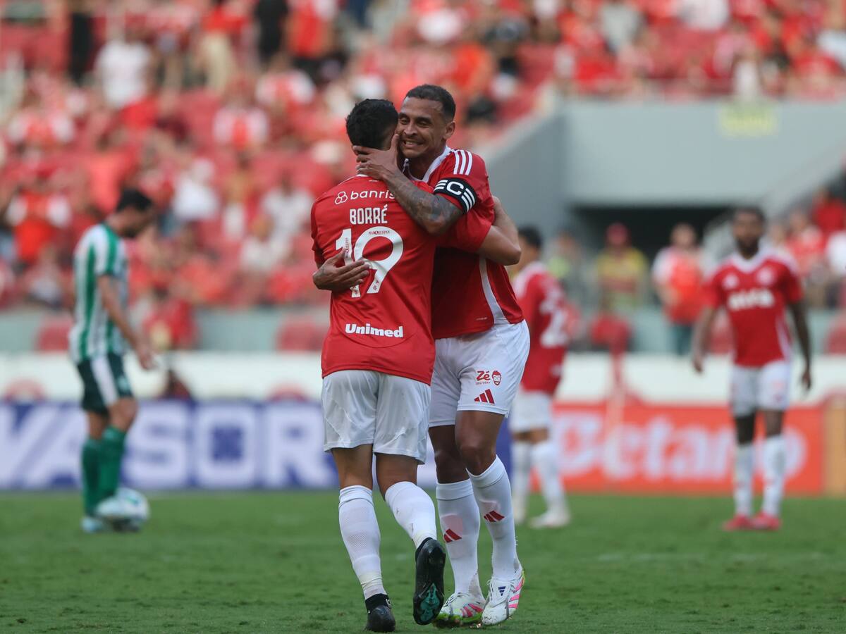 Video: Rafael Santos Borré marcó gol en la victoria de Internacional: así fue la gran definición