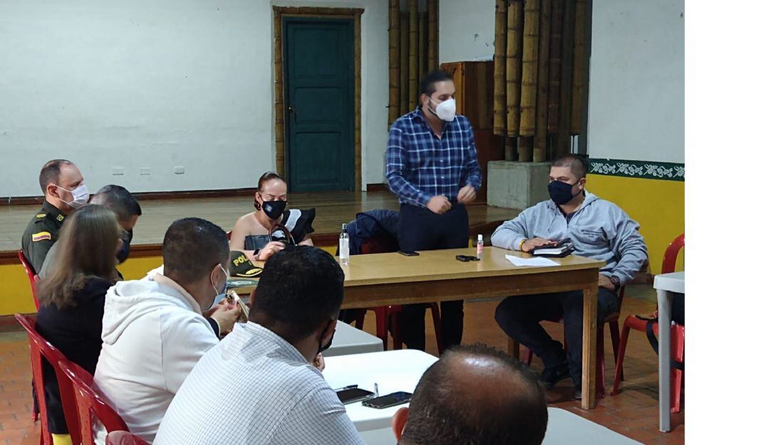 Consejo Extraordinario de Seguridad en Risaralda, Caldas