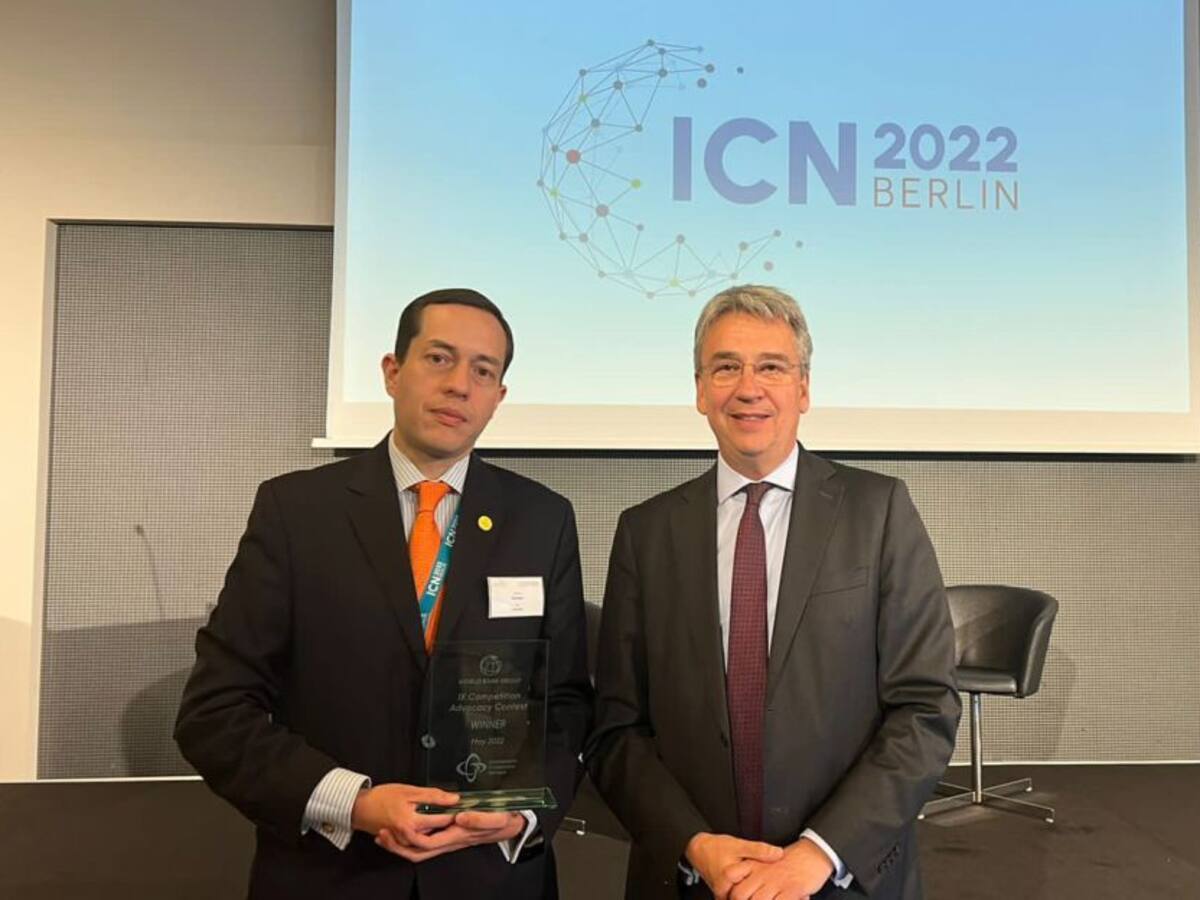 Superintendencia de Industria y Comercio ganó premio del Banco Mundial