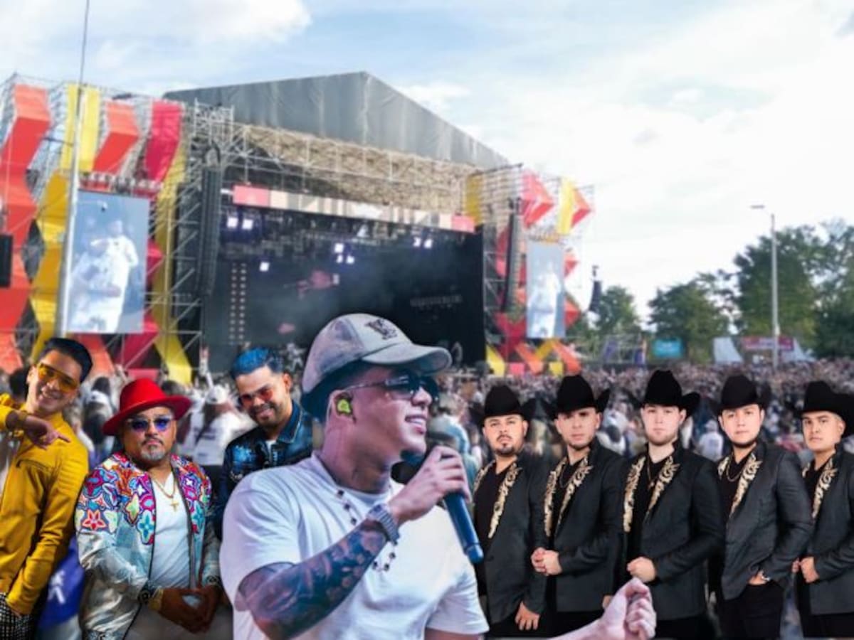 Concierto GRATIS Bogotá 1 de agosto: Horario presentación Calibre 50, Luister La Voz y más artistas