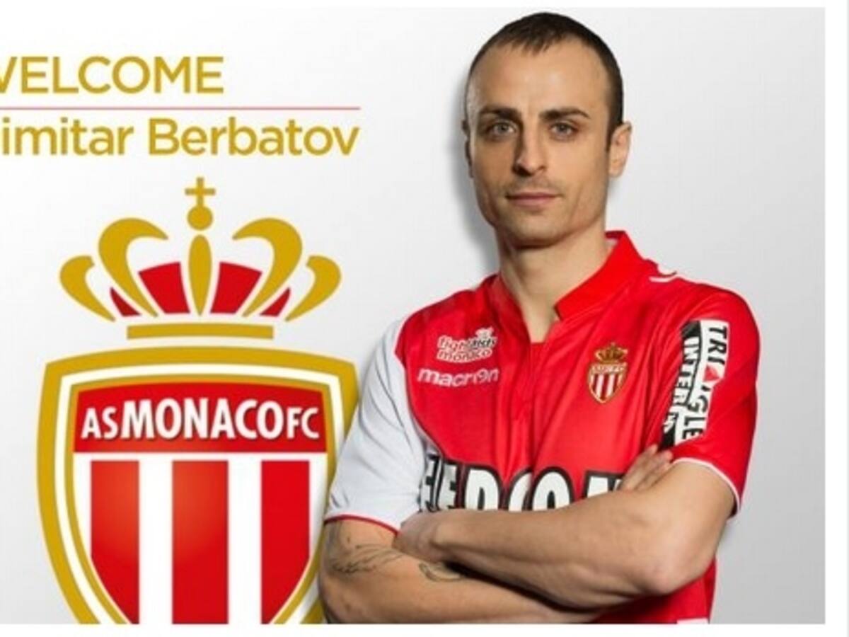 Berbatov ya fue presentando en el AS Mónaco
