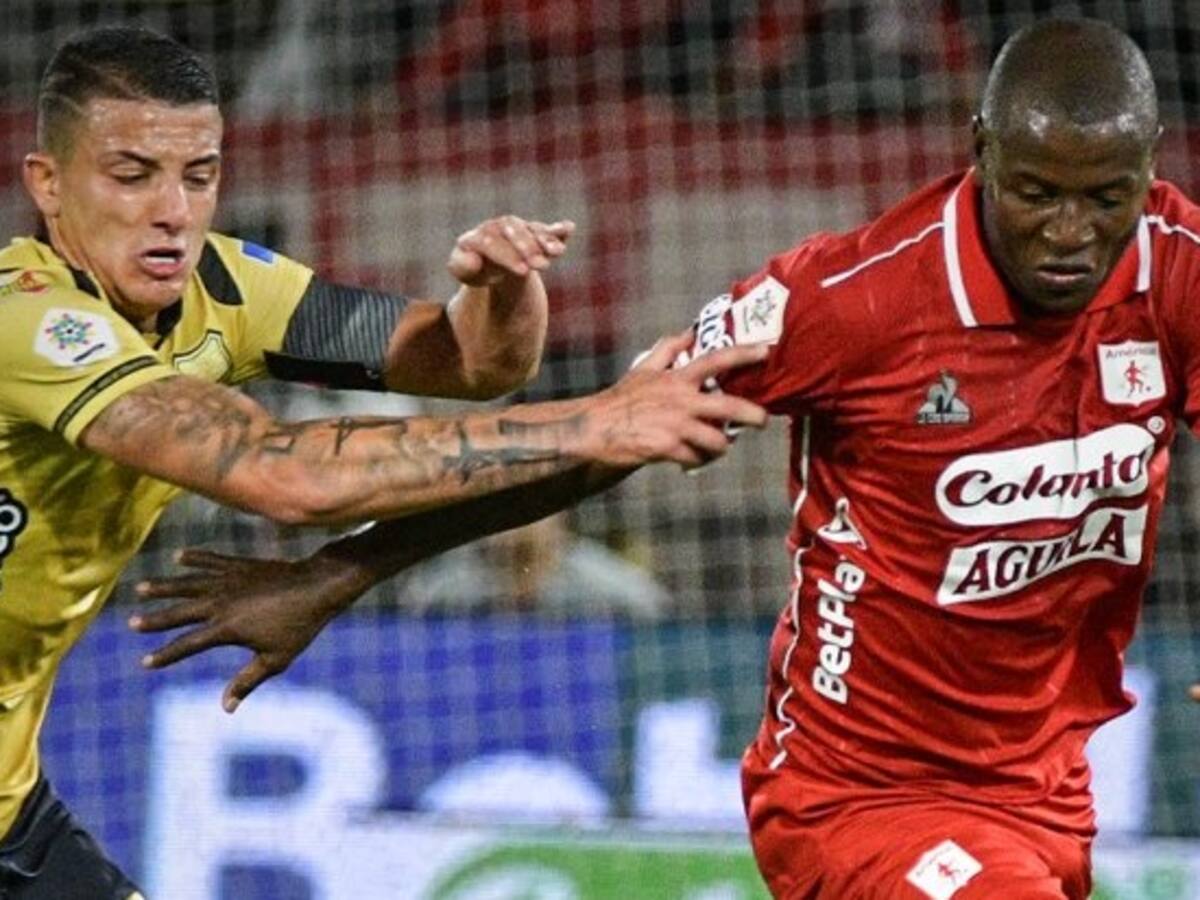 Águilas Doradas igualó la línea del líder Millonarios, tras vencer a domicilio al América