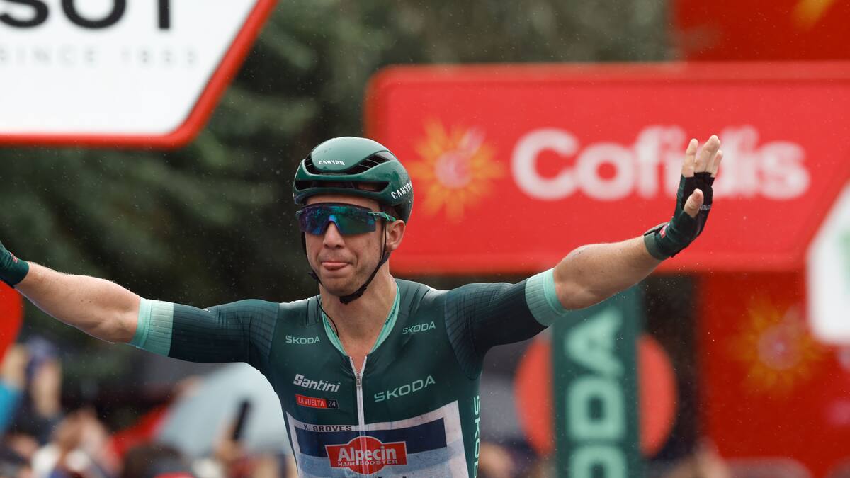 Kaden Groves gana la etapa 17 de la Vuelta España; Ben O’Connor continúa líder