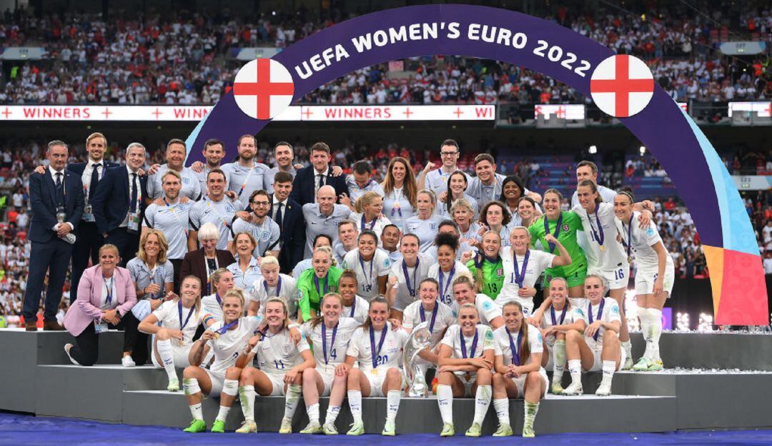 Inglaterra, campeón de la Eurocopa Femenina