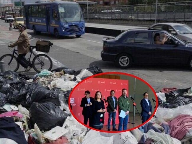 Alcaldía de Bogotá anuncia nuevas medidas para el manejo de basuras en la ciudad.