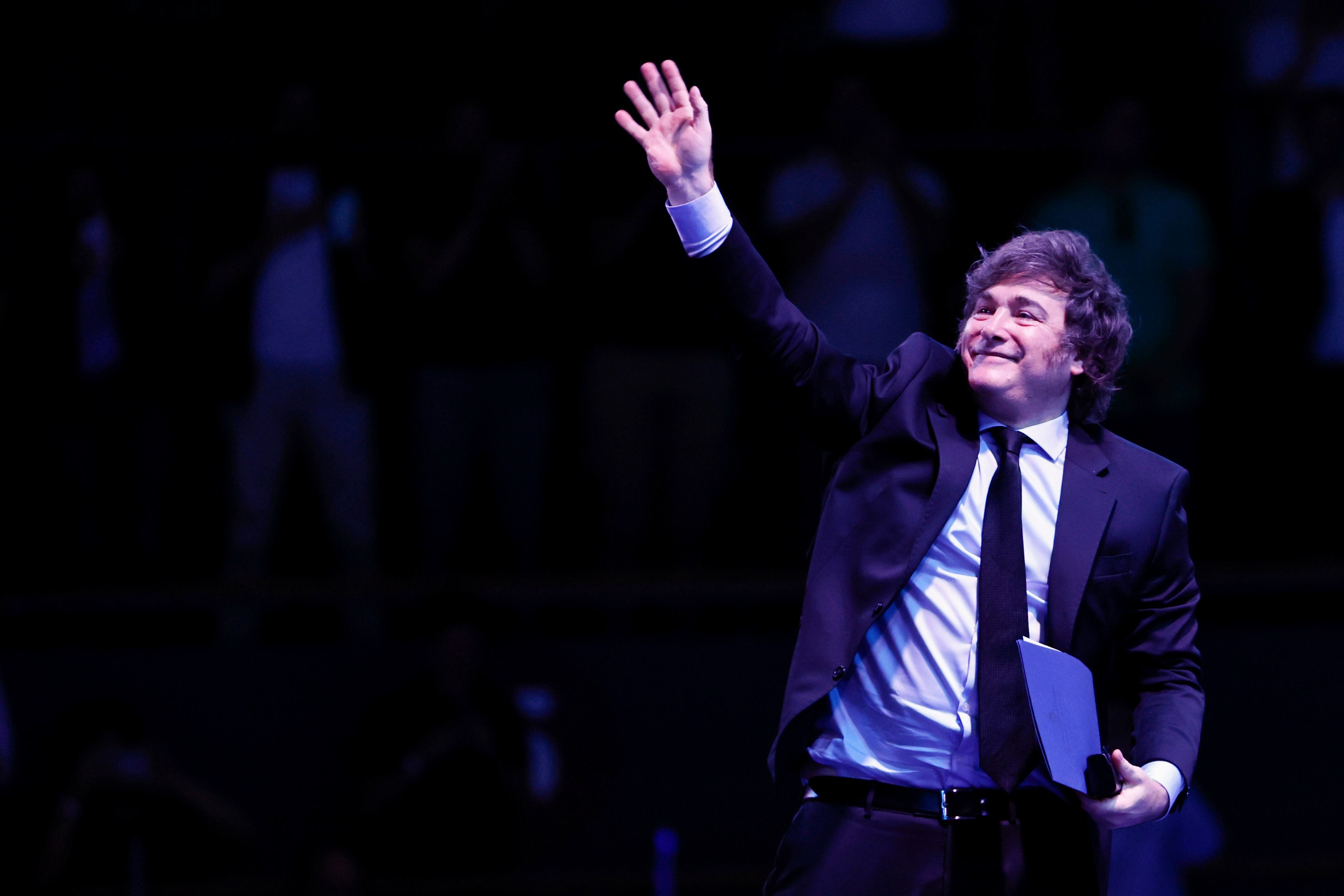 El presidente de Argentina, Javier Milei.
EFE/Sergio Pérez
