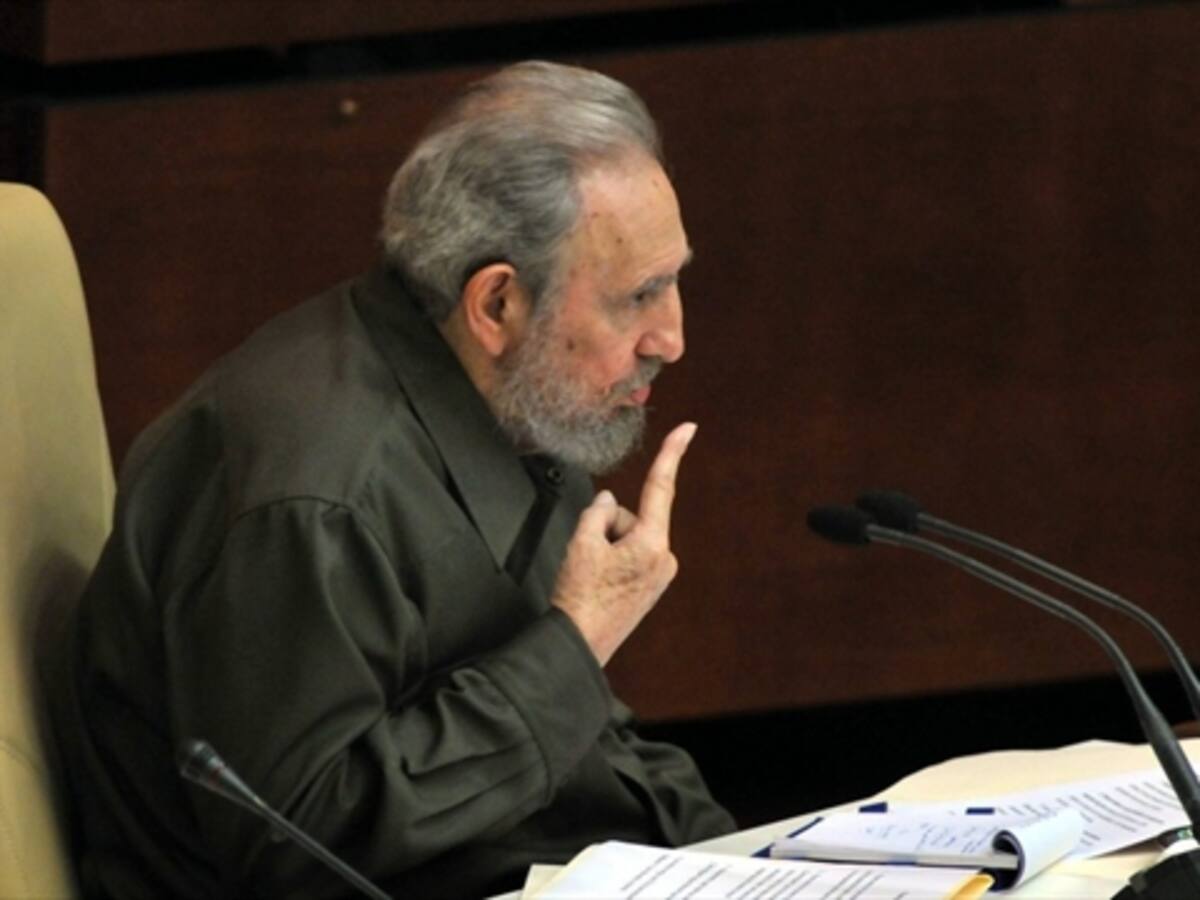 Venezuela tiene el Ejército mejor equipado de América Latina: Fidel Castro