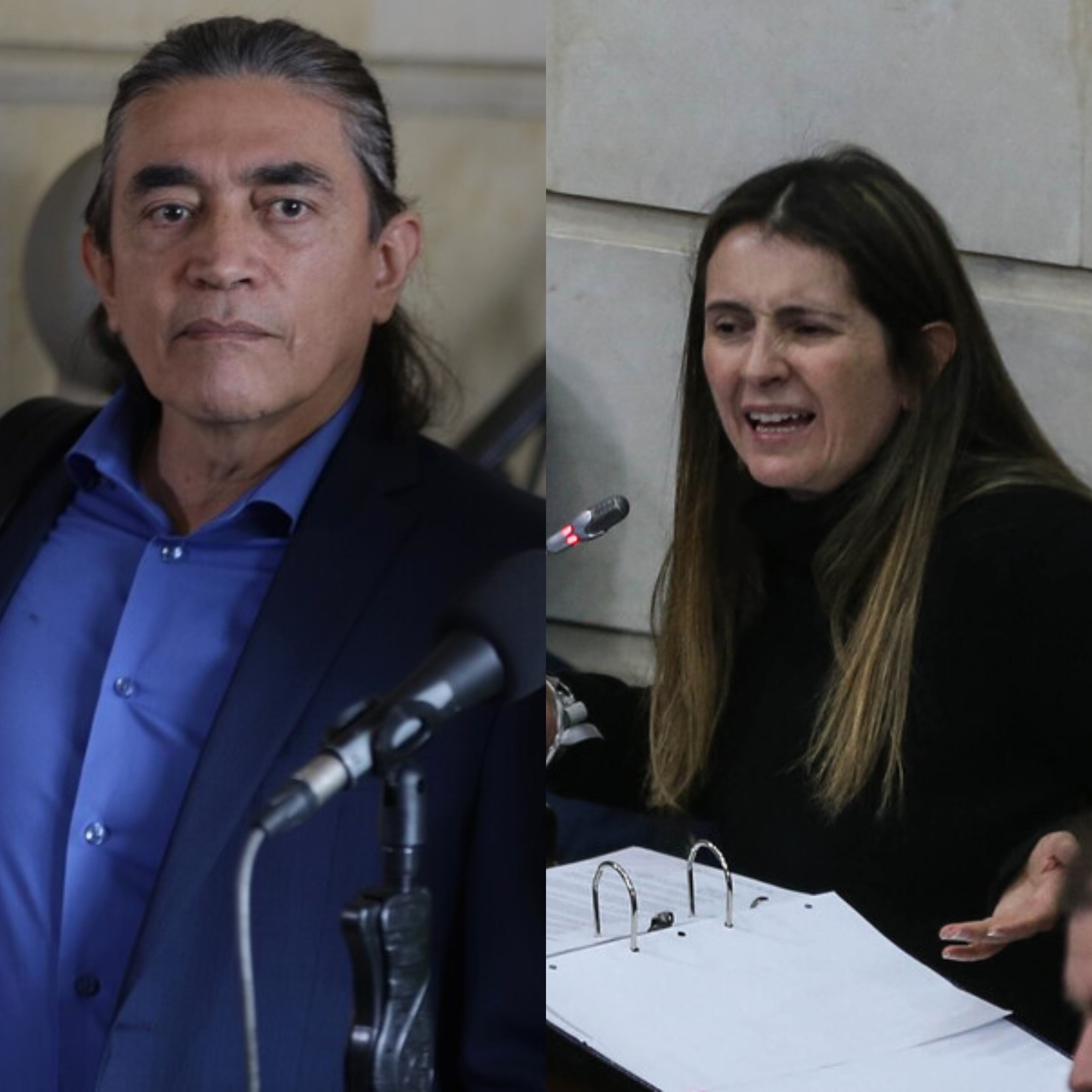 La nueva pelea entre Gustavo Bolívar y Paloma Valencia