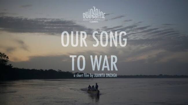 cortometraje-documental nominado en Cannes. Foto: 'Our song to war'