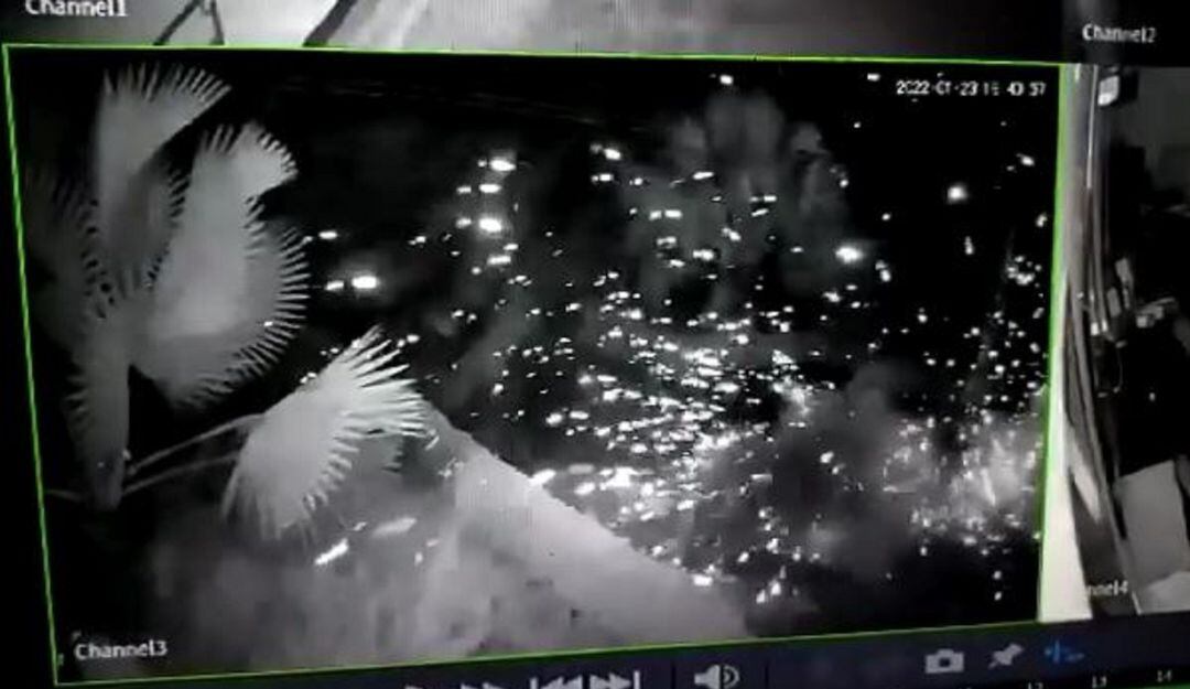 Se reportaron daños materiales en la infraestructura. 