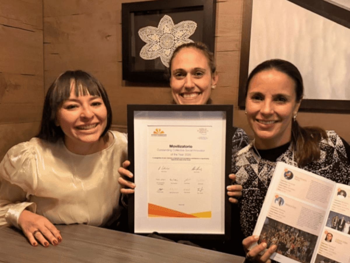 Colombia se gana un lugar en Davos: Movilizatorio recibe premio global de innovación social