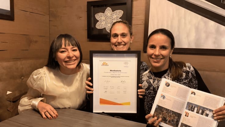 Colombia se gana un lugar en Davos: Movilizatorio recibe premio global de innovación social