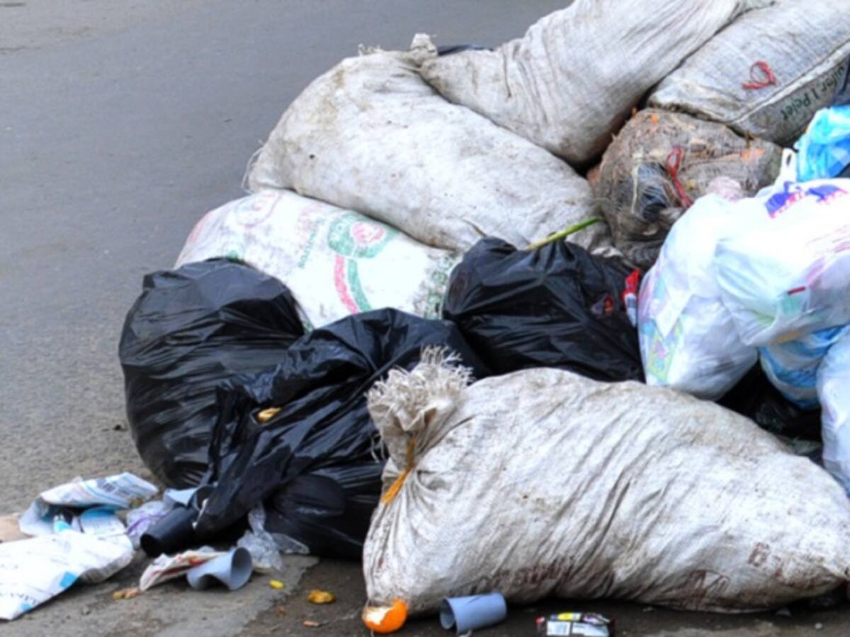 Habitantes de Lorica protestan por fallas en el servicio de aseo