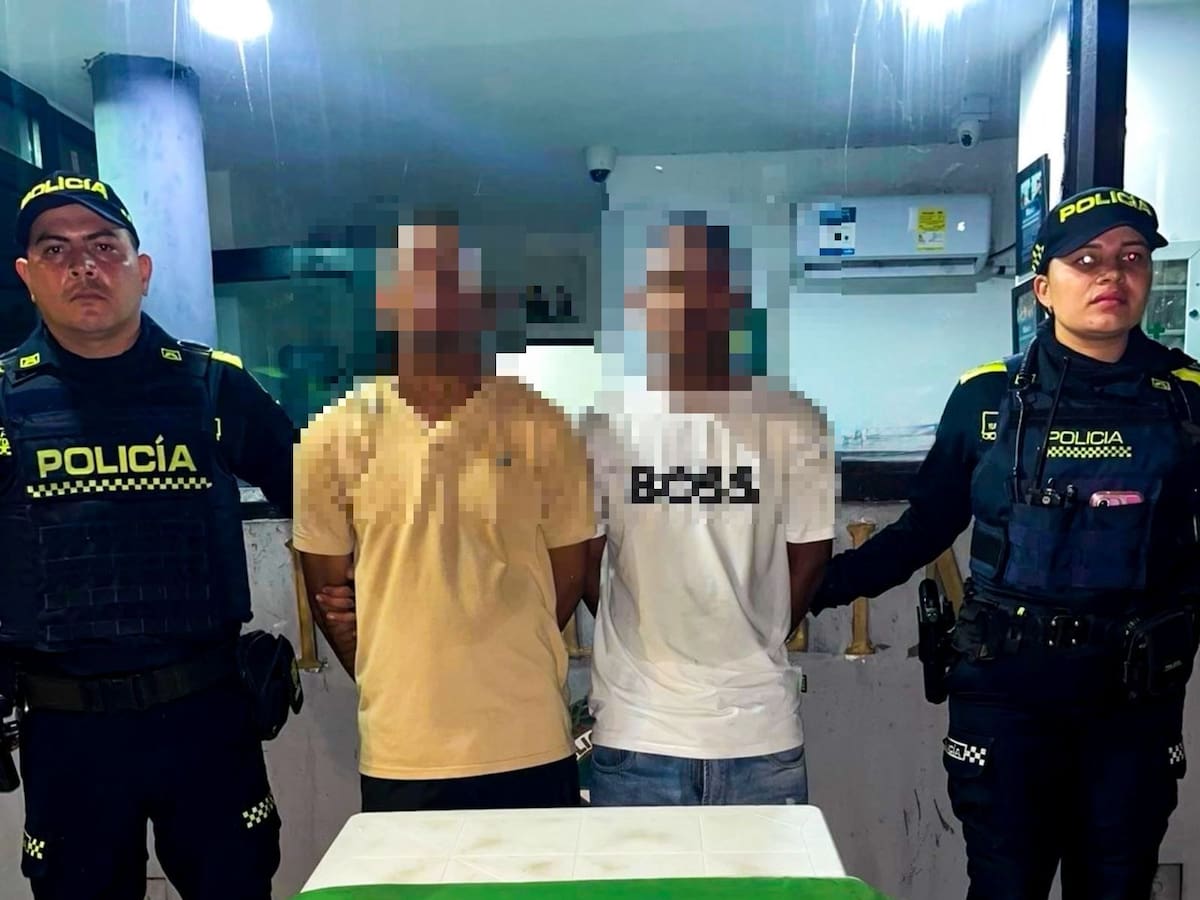 Dos capturados por presunto robo a turista en el muelle de Los Pegasos