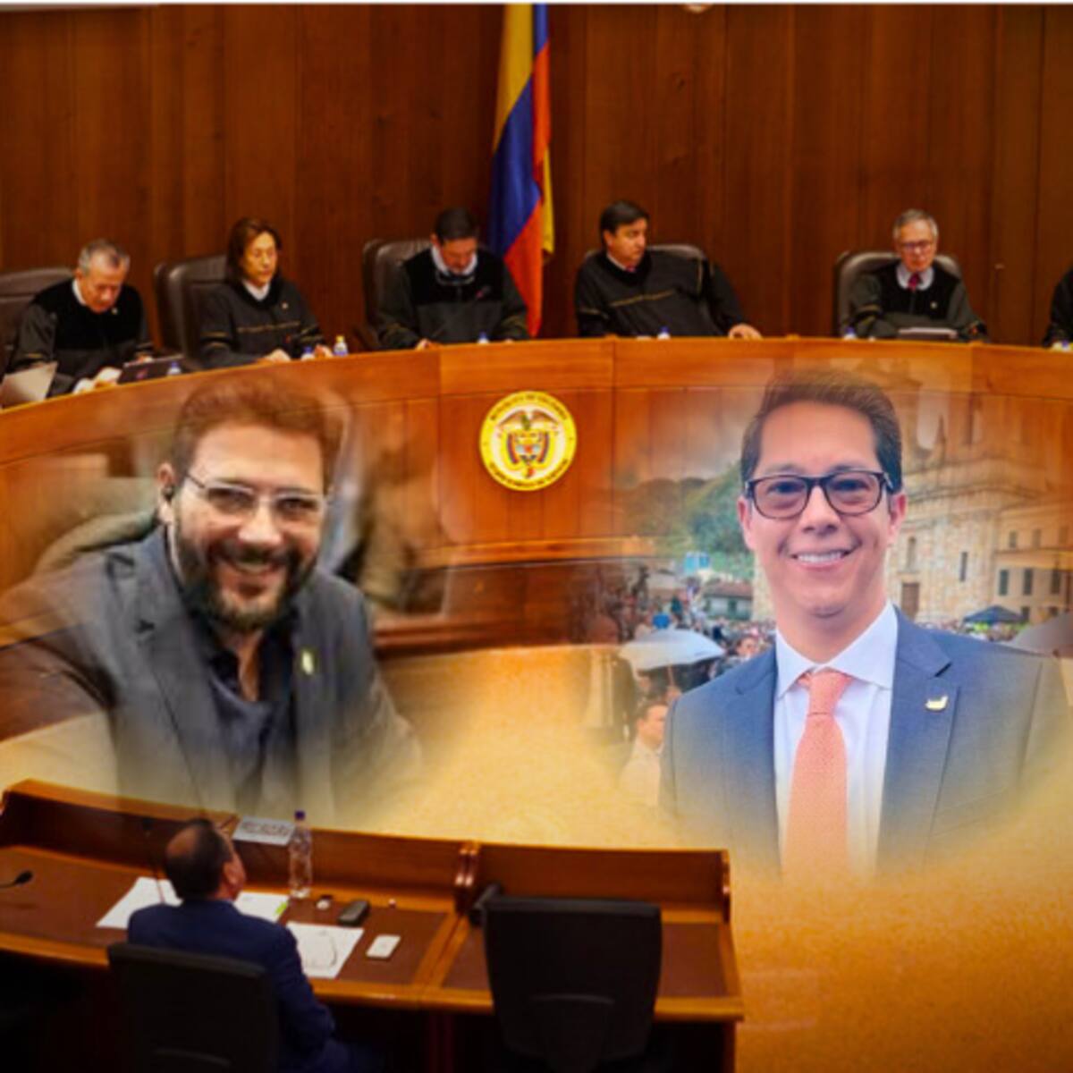 Corte cita a rendir versión libre a Agmeth Escaf y Pedro Flórez por presunta financiación irregular