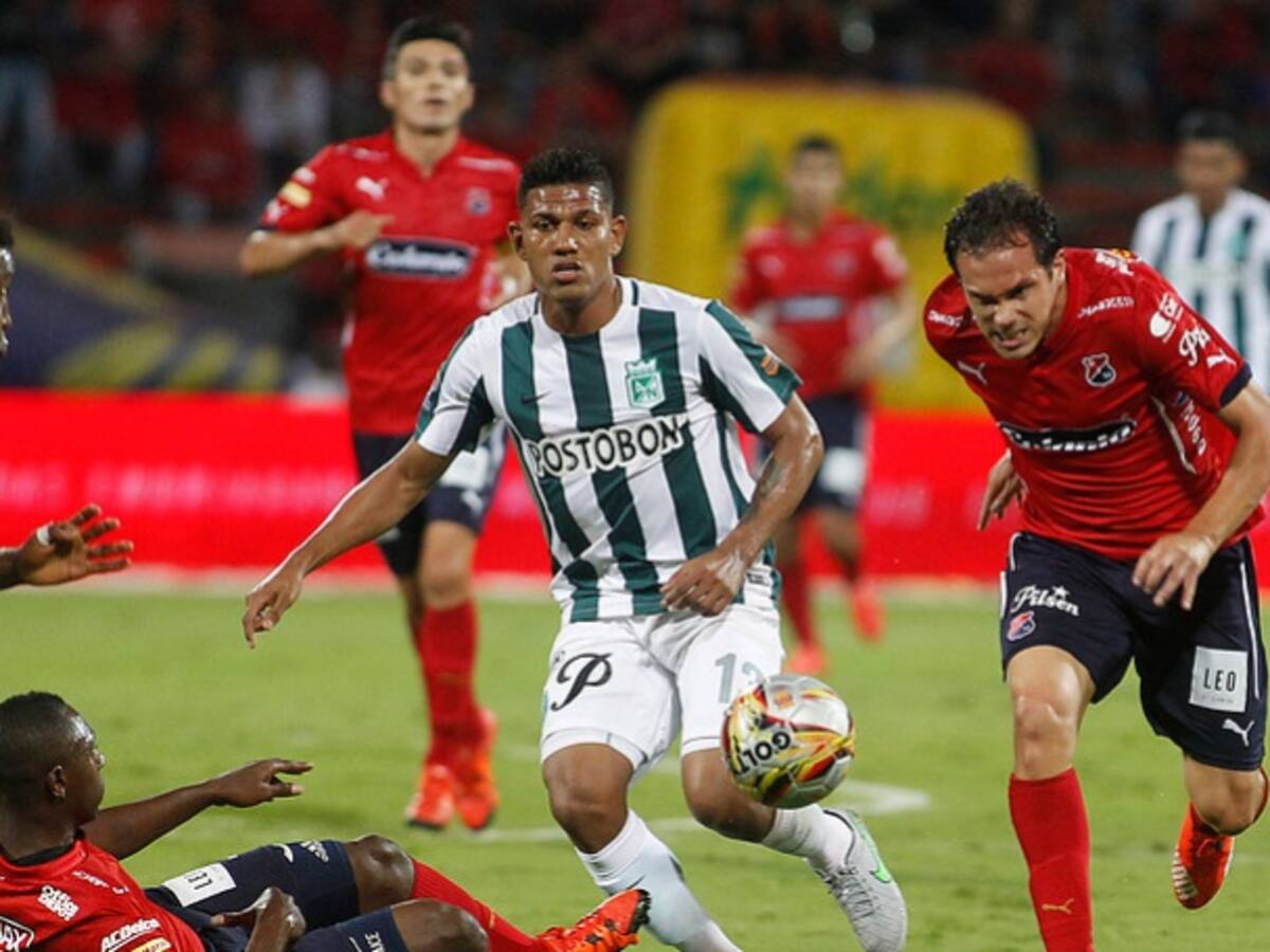 Andrés Ibargüen rescató un empate para Nacional en el clásico antioqueño