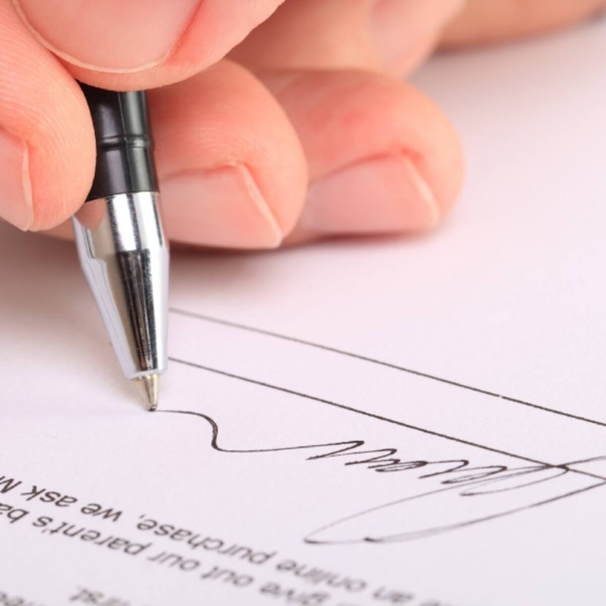 Esta sería la firma de una persona insegura, según la grafología