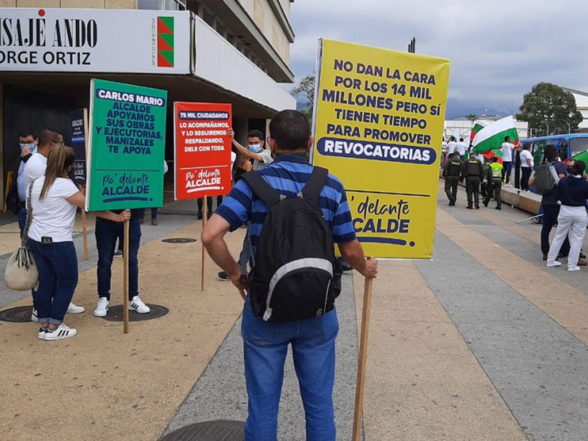 CNE, activó mecanismo de revocatoria al mandato del Alcalde de Manizales