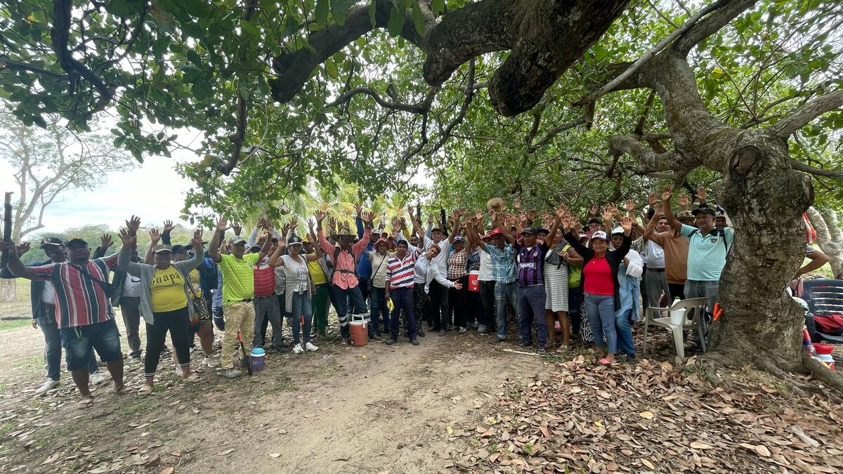 Campesinos invaden finca en el Atlántico exigiendo entrega de tierras