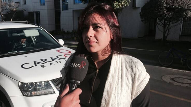 Tengo miedo de volver a la oficina: mujer herida por petardo en Bogotá