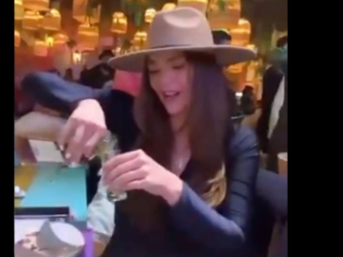 La noche de Lina Tejeiro: beso incluido y el "estoy bien" mientras vomitaba