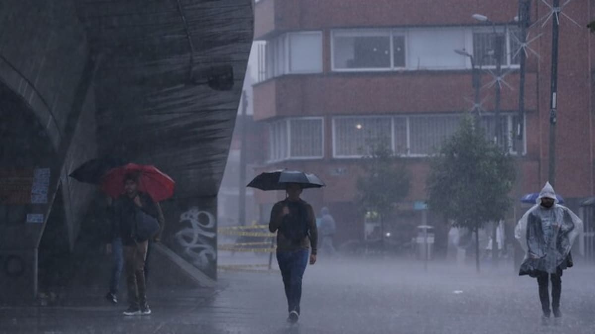 Fuertes lluvias e inundaciones se presentaron durante la jornada electoral en Bogotá