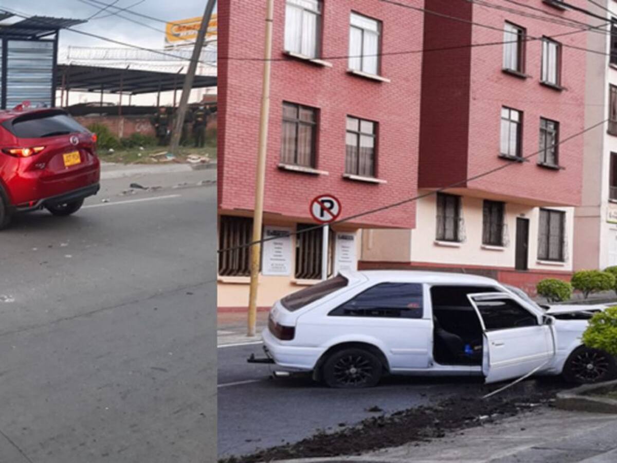 Conductores que provocaron accidentes de tránsito en Armenia se fugaron