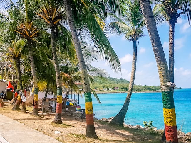 Costa de la isla de San Andrés (Foto vía Getty Images)