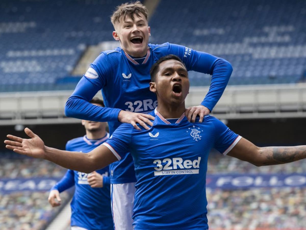 Alfredo Morelos convirtó en goleada del Rangers sobre el Saint Mirren