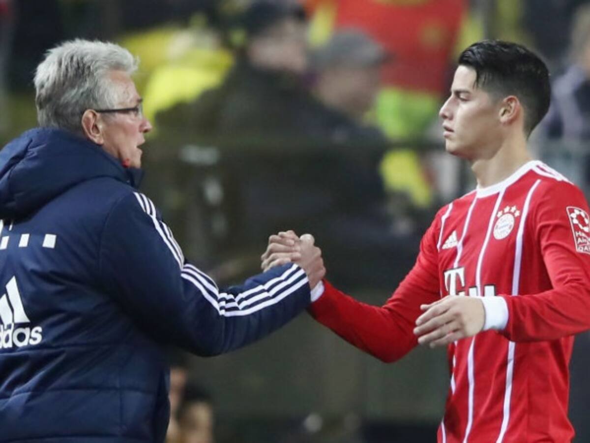 James viajará solamente a dos partidos, para mí eso no está bien: Heynckes