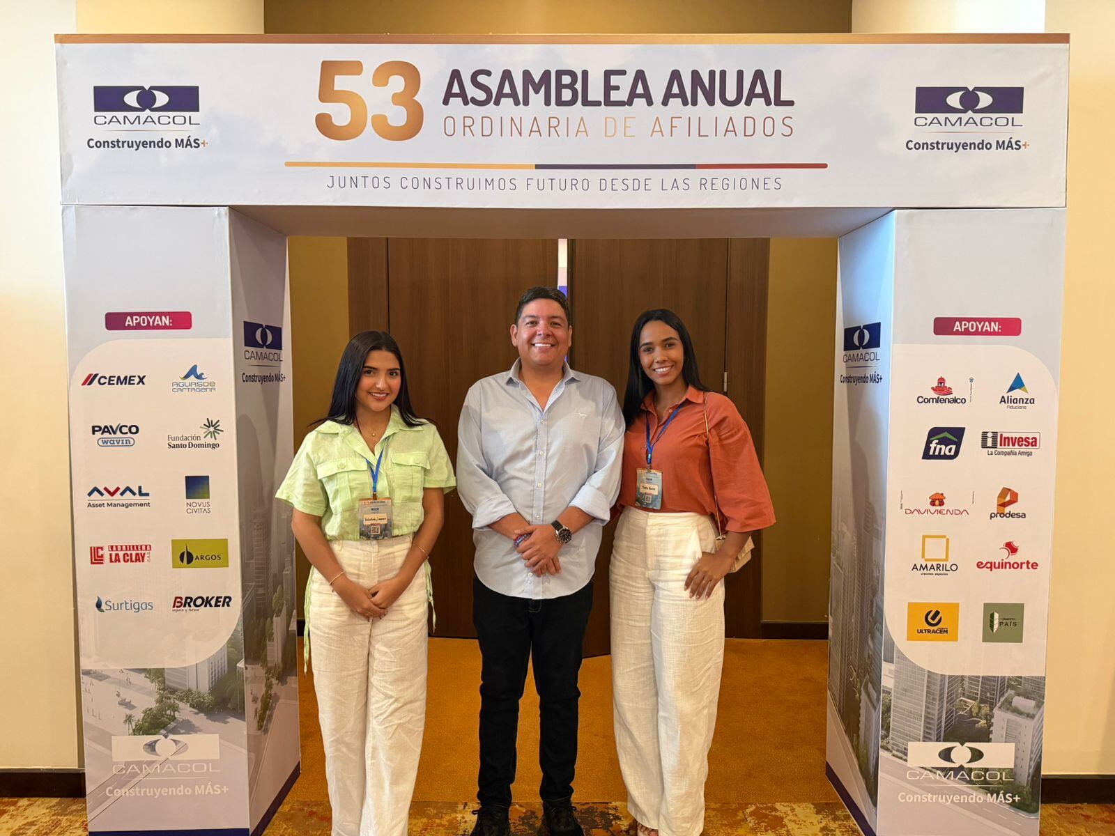 Cemento País se destaca en la Asamblea 53 de Afiliados de Camacol en Cartagena