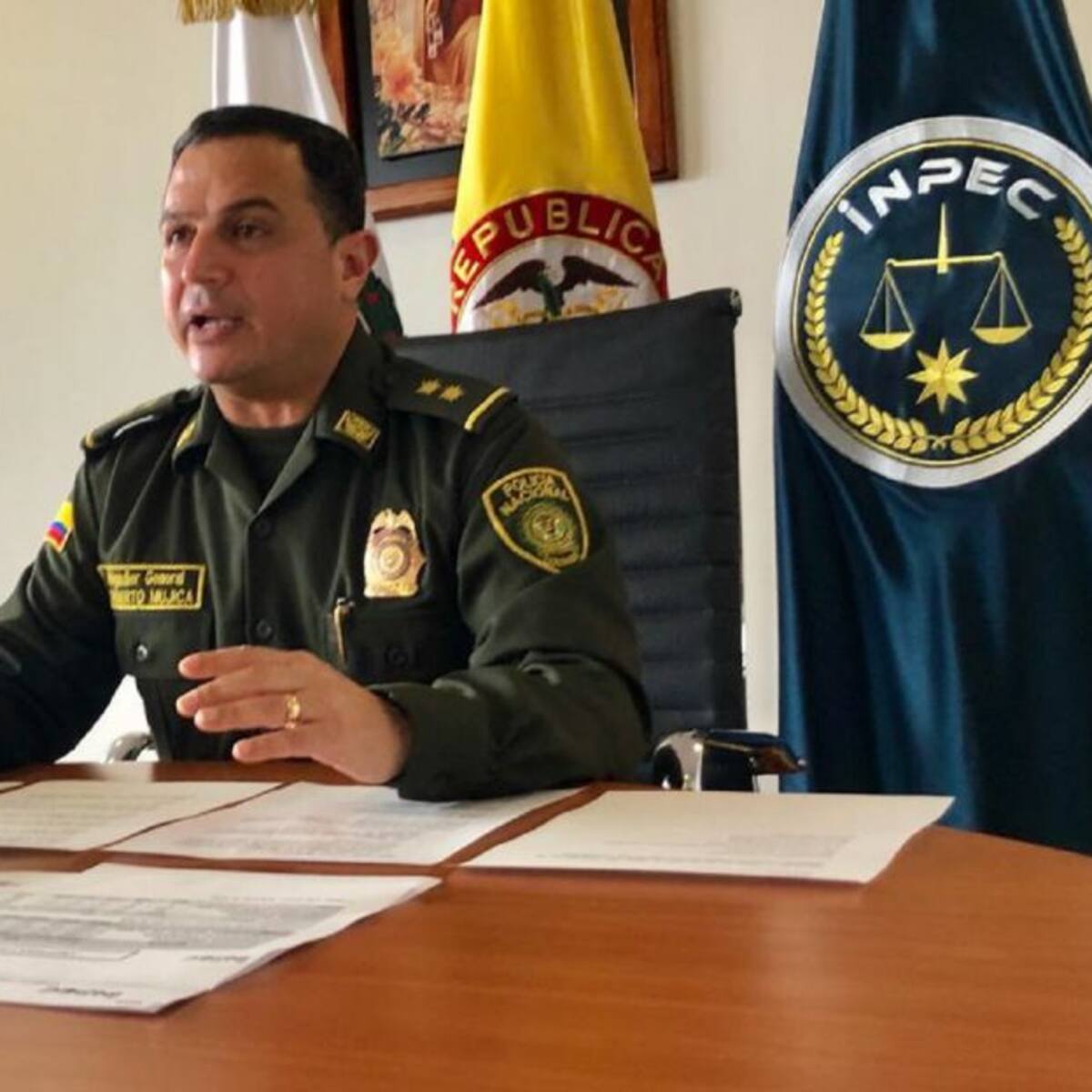 Caso Pegasus: General (r) Mujica, exdirector de la DIPOL guardó silencio ante la Fiscalía
