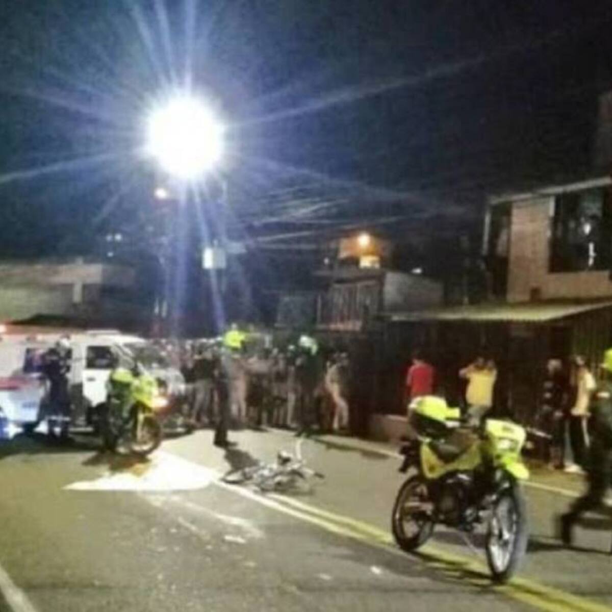 Una persona muerta y otra más herida dejó un hecho de sicariato en Chinchiná, Caldas