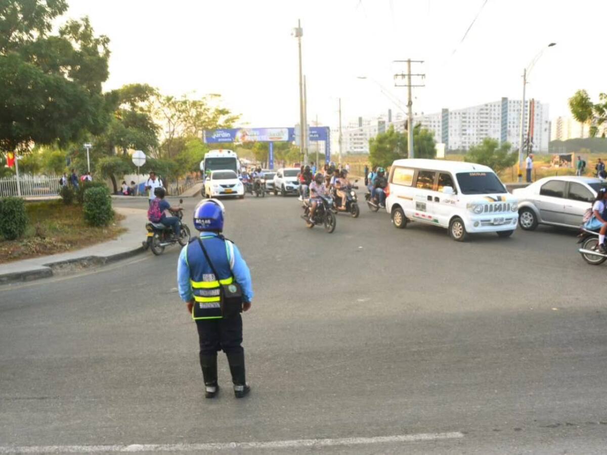 DATT realizó visita técnica en la entrada al barrio La Carolina