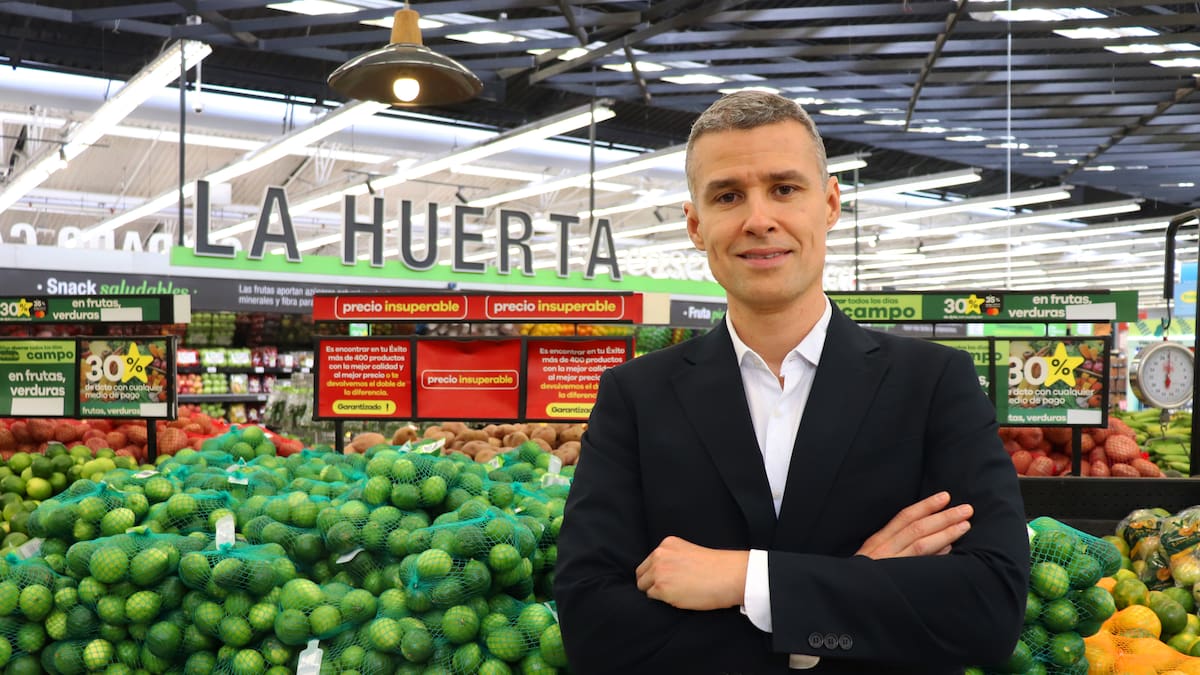 Grupo Éxito nombra a Juan Lucas Vega como nuevo gerente en Colombia