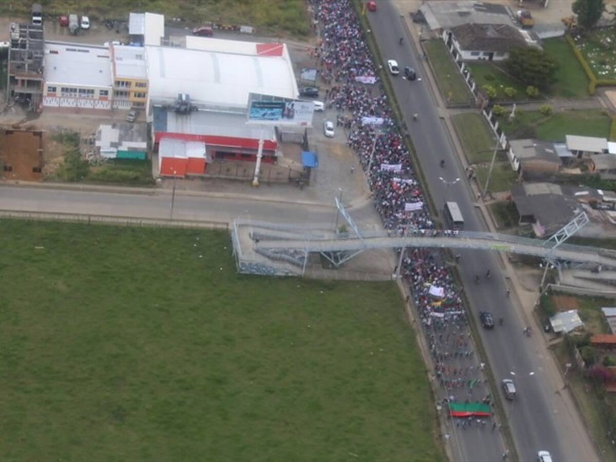 Gobierno mantendrá la presión para desbloquear vías nacionales por protestas campesinas