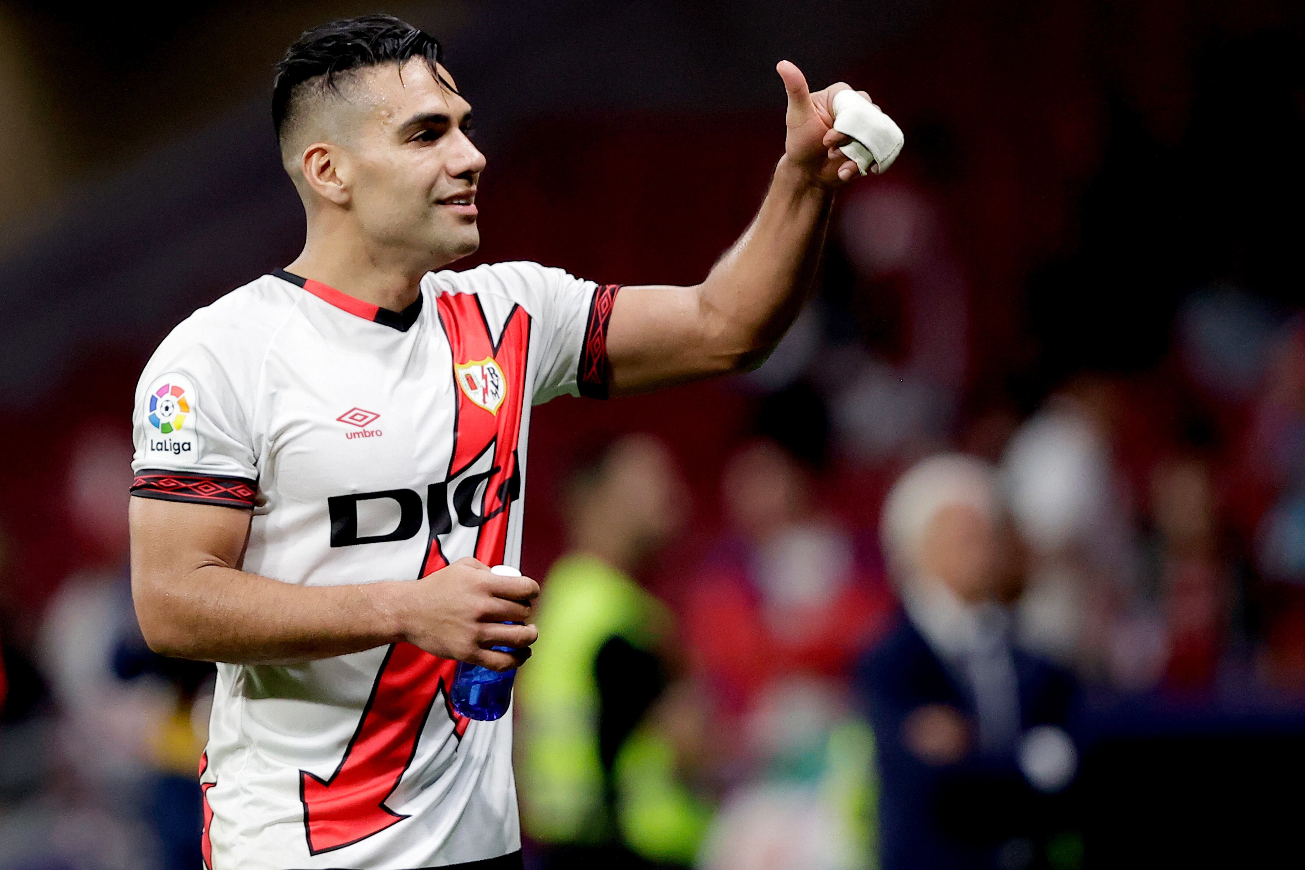 Radamel Falcao García jugaría de nuevo con el Rayo Vallecano en La Liga (Photo by David S. Bustamante/Soccrates/Getty Images).