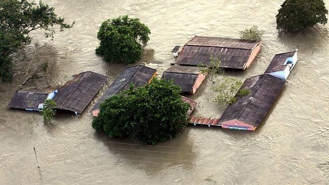 Fenómeno de la Niña en 2010. Foto: Colprensa