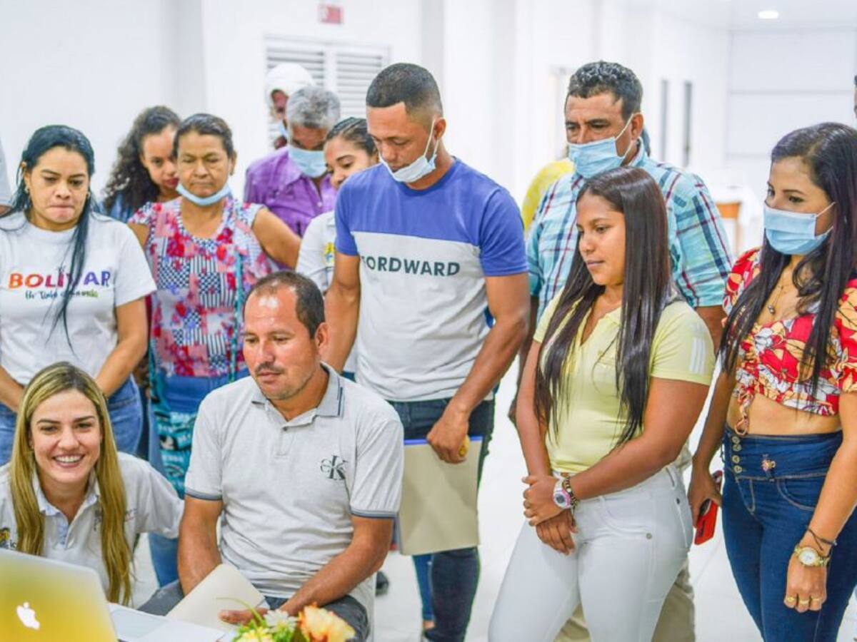 Gobernación de Bolívar visitó San Pablo con talleres de integración