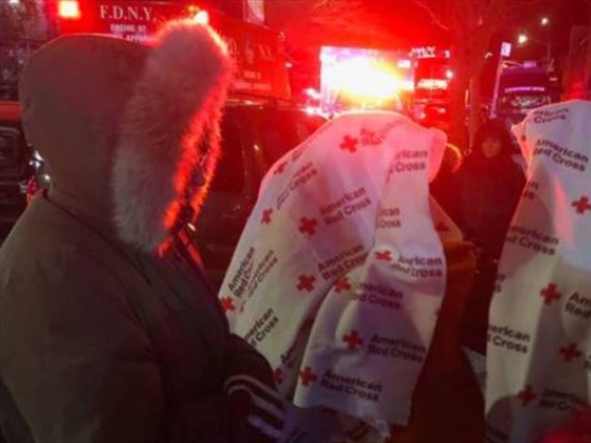 Solo veía gente correr intentando huir del fuego: testigo incendio en Nueva York