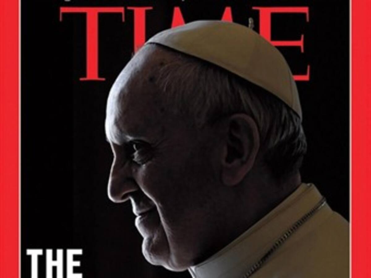 Francisco el 'Papa del pueblo' es portada de la revista Time