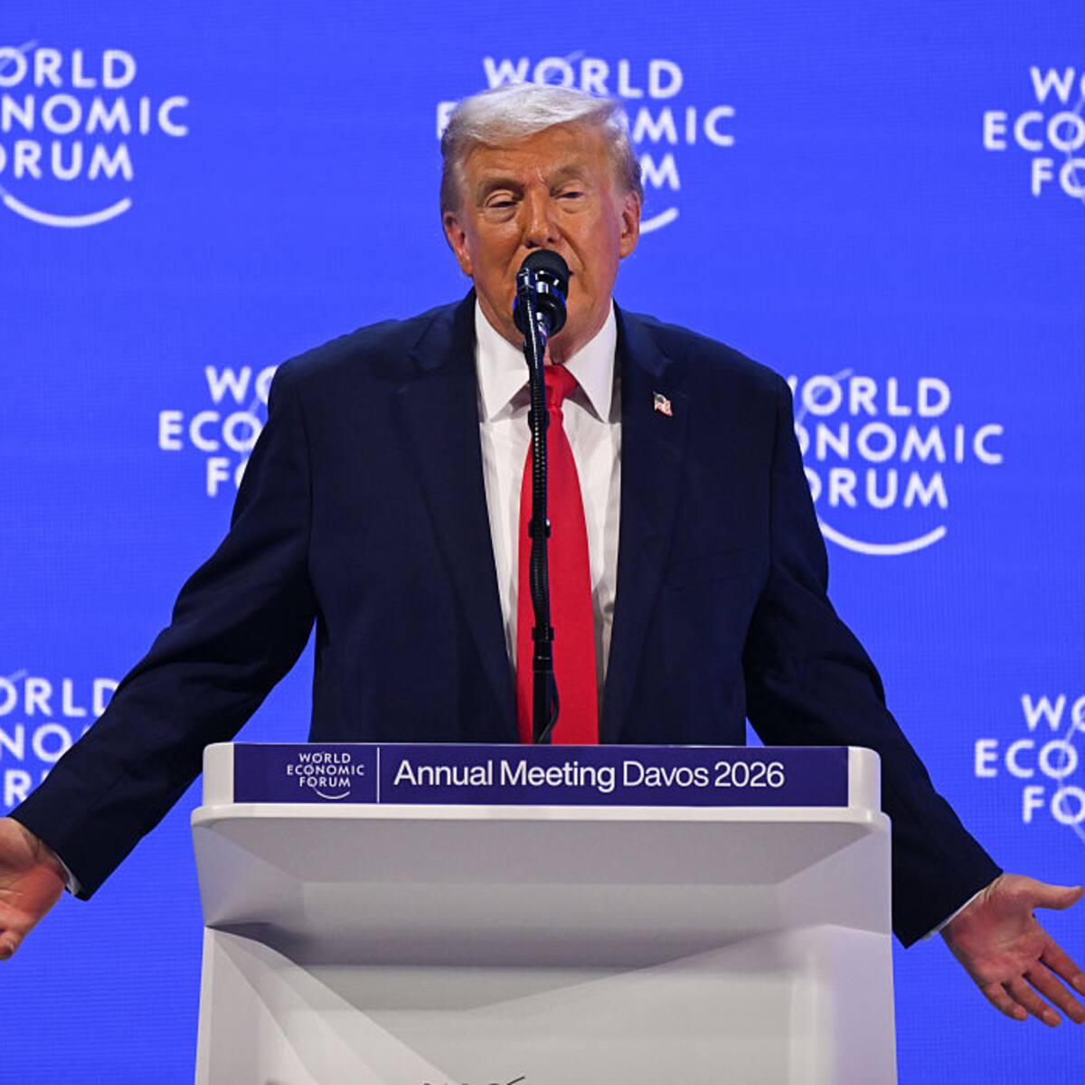 Donald Trump en Davos sobre Irán: Teherán “quiere hablar y hablaremos”