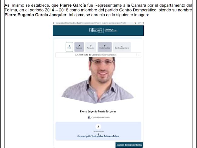 Pierre García Jacquier: el eslabón del DPS en el entramado del senador Ciro Ramírez