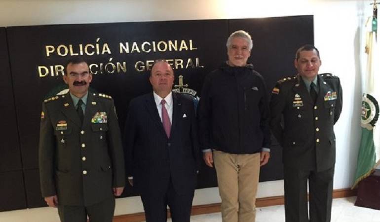 El Brigadier General Hoover Penilla Romero, quien comandará la Policía Metropolitana de Bogotá.