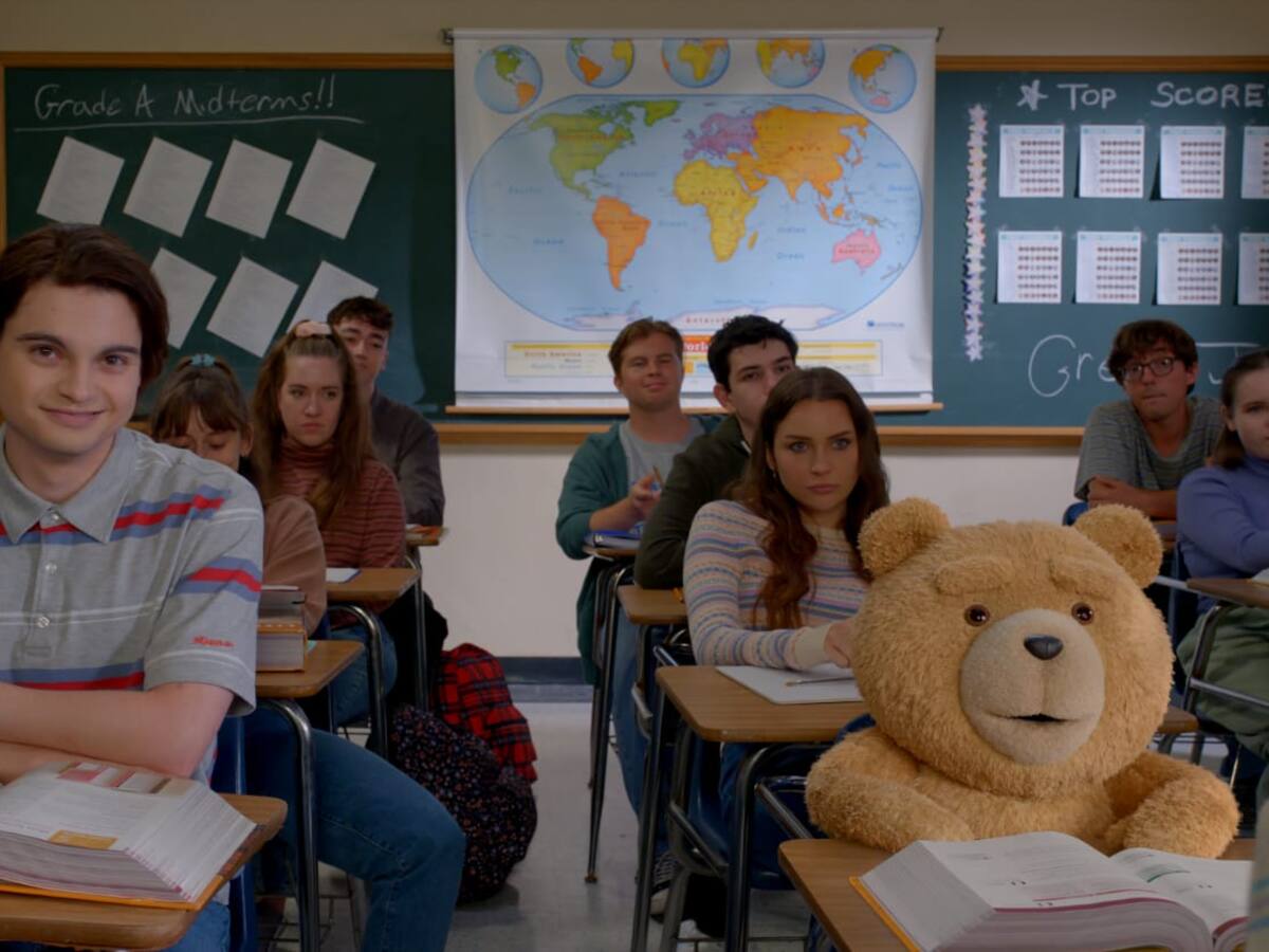 Arruiné muchas tomas al mirar a Seth: Max Burkholder protagonista de “TED”
