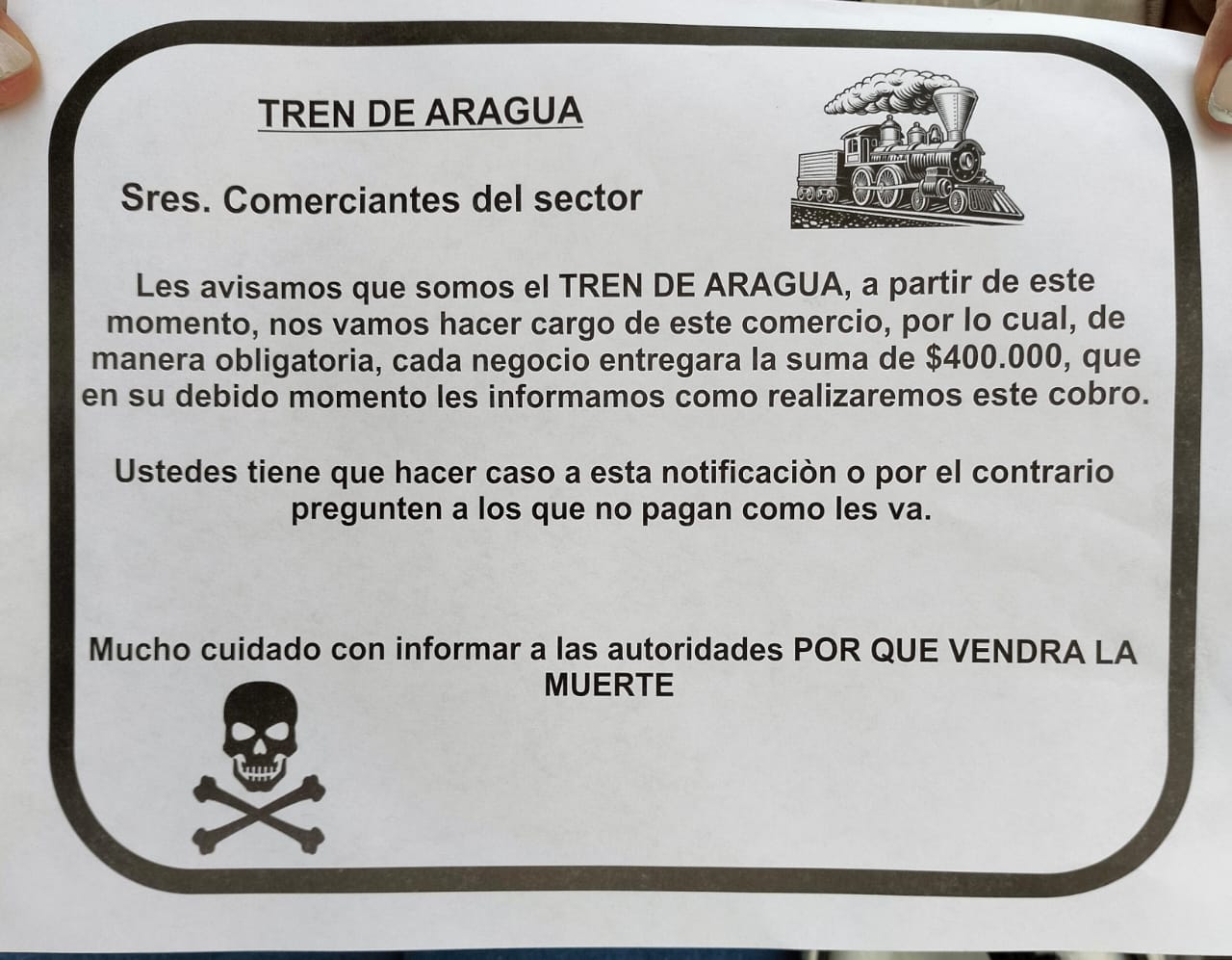 Comerciantes de San Victorino en Bogotá denuncian extorsiones por parte del Tren de Aragua
