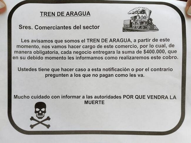 Comerciantes de San Victorino en Bogotá denuncian extorsiones por parte del Tren de Aragua