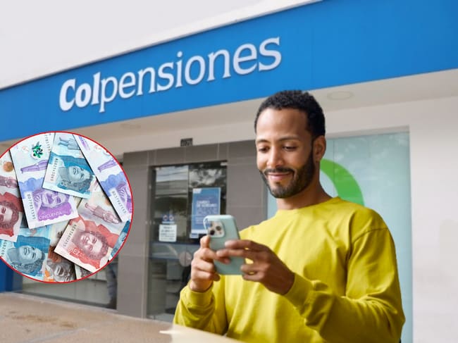 Imagen de referencia. Colpensiones: Colprensa / Pesos colombianos - Trabajador: Getty Images.